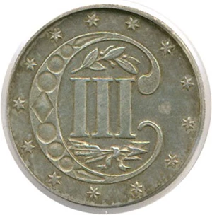 image for: 1859 3cS PCGS Proof 62
