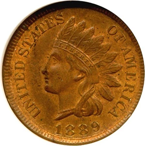 image for: 1889 1c NGC MS65 RB