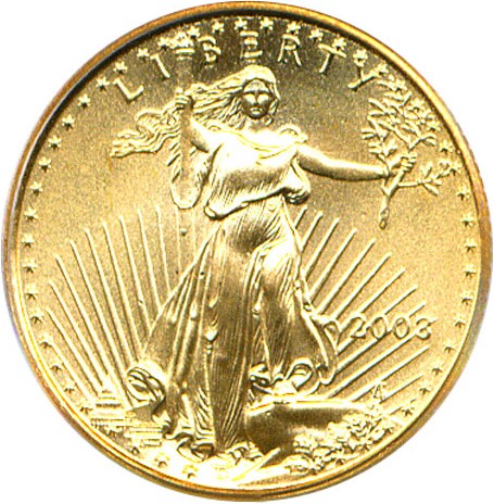 image for: 2003 $5 Gold Eagle PCGS MS69 