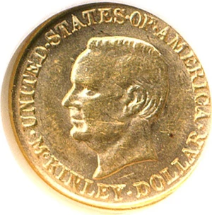 image for: 1917 G$1 McKinley NGC MS62