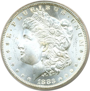 image for: 1883-CC $1 PCGS MS66 PL