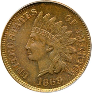 image for: 1869/69 1c ICG MS64 RB - RPD