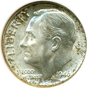 image for: 1946 10c NGC MS66