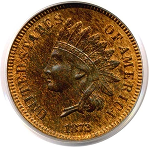 image for: 1872 1c PCGS MS63 RB