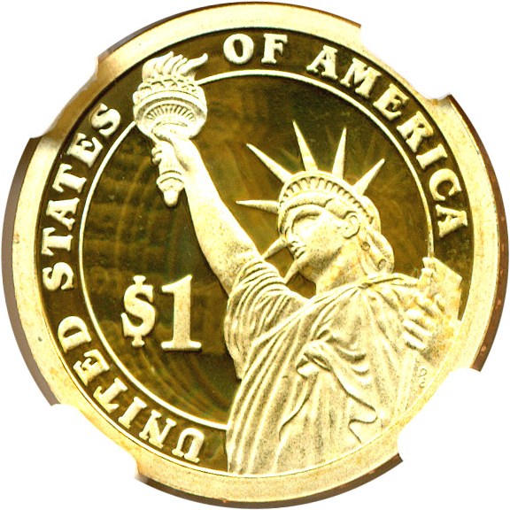 image for: 2008-S $1 Martin Van Buren NGC Proof 69 UCameo