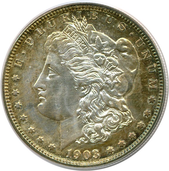 image for: 1903 $1  PCGS Proof 62 *Color*