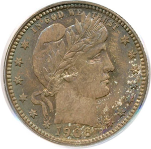 image for: 1906-D 25c PCGS/CAC MS65