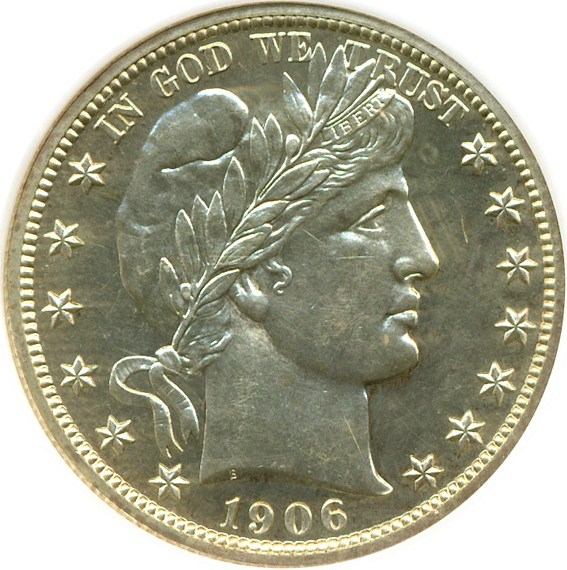 image for: 1906 50c DGS Proof 58 