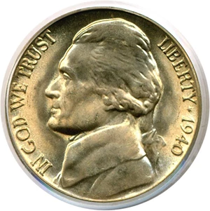 image for: 1940-D 5c PCGS MS66 FS
