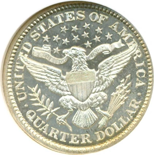 image for: 1897 25c NGC Proof 65 Cameo