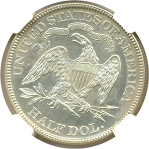 image for: 1882 50c NGC Proof 65 Cameo