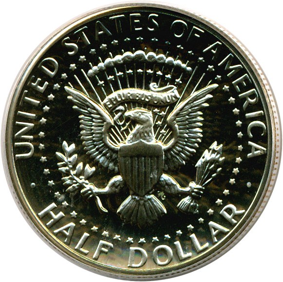 image for: 1972-S 50c  PCGS Proof 69 DCameo