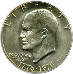 image for: 1976-D $1 Ty.1 PCGS MS65