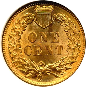 image for: 1891 1c ANACS MS64 RD