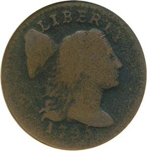 image for: 1795 1c Plain Edge NGC G-4 BN (S-76B)