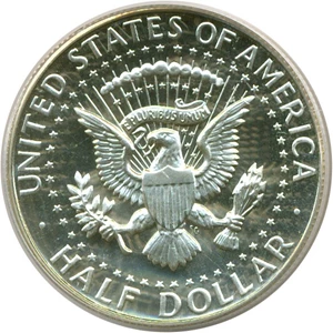image for: 1967 50c SMS PCGS MS66 DCameo