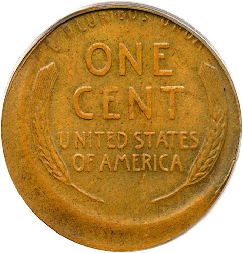 image for: 1921 1c  PCGS MS62 BN *Mint Error - Struck 10% Off Center*