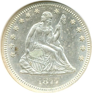 image for: 1877-CC 25c NGC MS62