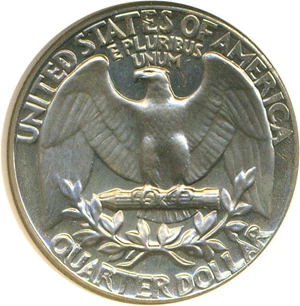 image for: 1972-S 25c Obverse Double Struck ANACS Proof 64 Obv.Cameo