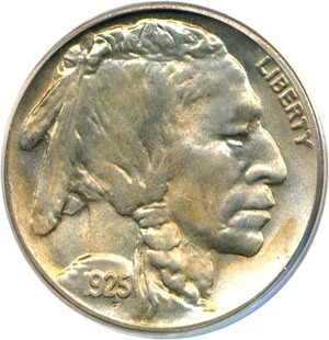 image for: 1925 5c PCGS MS66