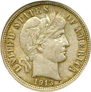 image for: 1913 10c DGS AU53