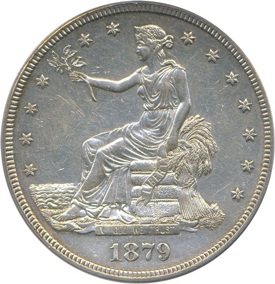 image for: 1879 Trade$  PCGS Proof 50