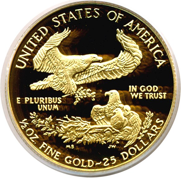 25 Gold Eagles Proof Values Prices The Greysheet