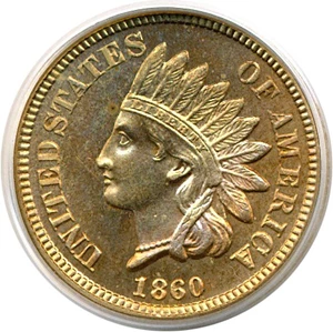 image for: 1860 1c PCGS Proof 65