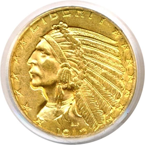 image for: 1912 $5 PCGS MS63