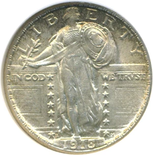 image for: 1918-S 25c DGS AU58 (Lightly Cleaned)