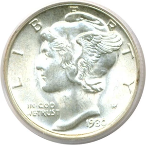 image for: 1930-S 10c PCGS MS65 FB