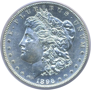 image for: 1896-S $1 PCGS MS63