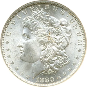 image for: 1880 $1 NGC MS66