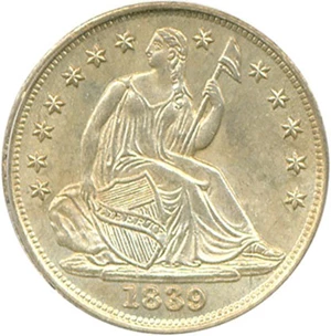 image for: 1839 H10c No Drapery PCGS MS63