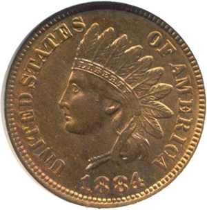 image for: 1884 1c NGC MS64 RB