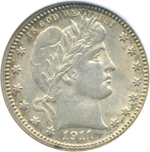 image for: 1911-D 25c DGS MS62 (Lightly Cleaned)