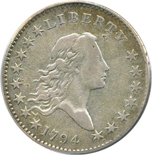 image for: 1794 50c PCGS VF30 (O-105, R.5)