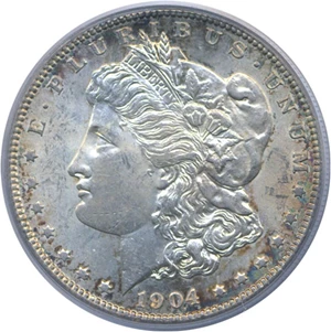 image for: 1904-S $1 PCGS MS63