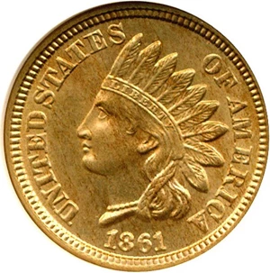 image for: 1861 1c NGC MS65