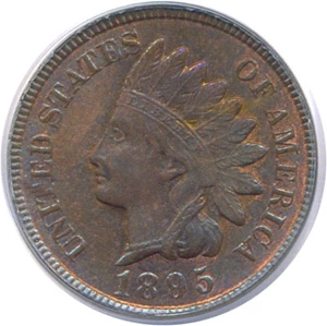 image for: 1895 1c PCGS MS63 RB OGH