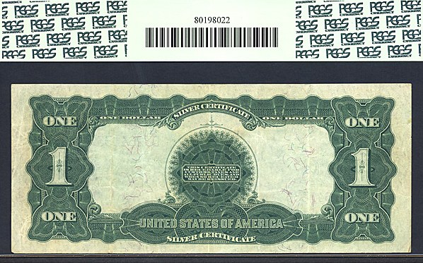 image for: Fr.231 1899 $1 Black Eagle PCGS VF25  [D5264133D]