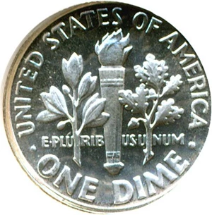 image for: 1953 10c NGC Proof 66 Cameo