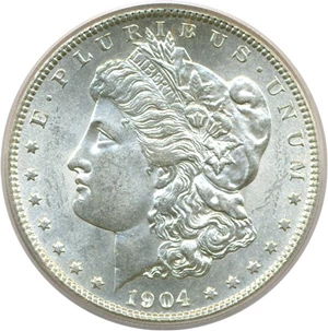 image for: 1904-S $1 PCGS/CAC MS64