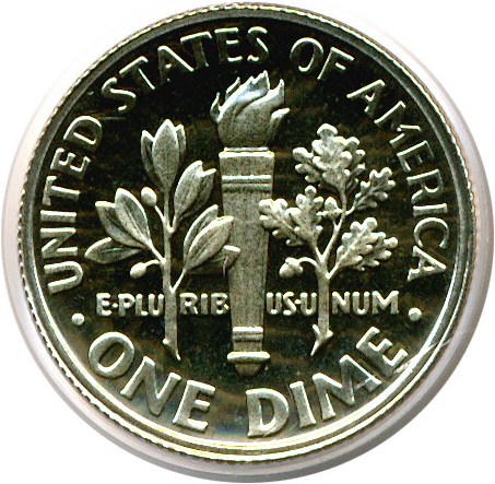 image for: 1988-S 10c  PCGS Proof 69 DCameo