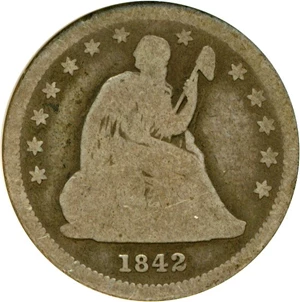 image for: 1842-O 25c Small Date DGS G4