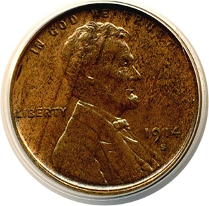 image for: 1914-S 1c ANACS MS62 BN