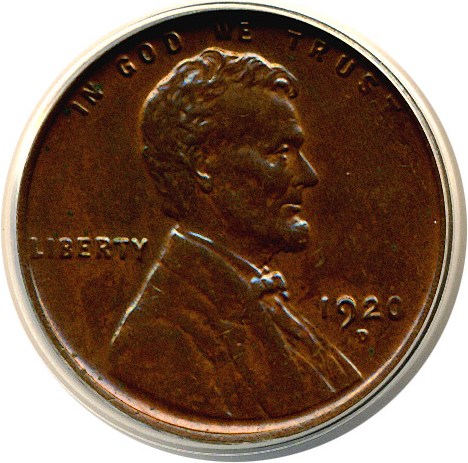 image for: 1920-D 1c  ANACS MS61 BN