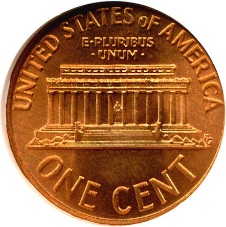 image for: 1974 1c  NGC MS66 RD