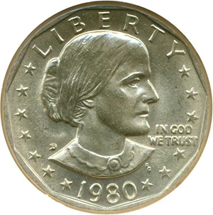 image for: 1980-D SBA$ NGC MS66