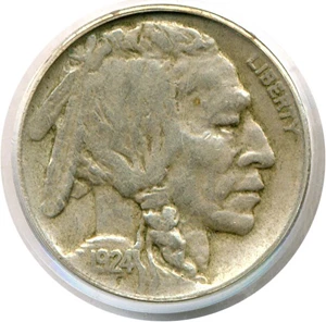 image for: 1924-D 5c PCGS VF30